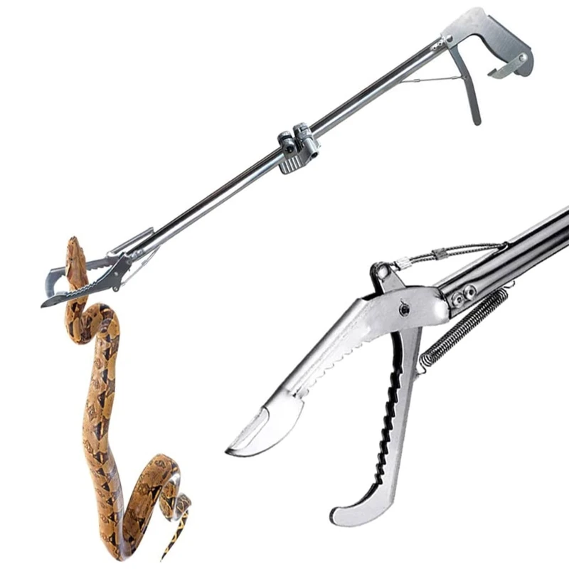 Professional 47Inch Upgrade Snake Catcher Tong Handling Tool Non-Slip Grip Heavy Duty for Extra Long Snake Tong
Professional 47Inch Upgrade Snake Catcher Tong Handling Tool Non-Slip Grip Heavy Duty for Extra Long Snake Tong