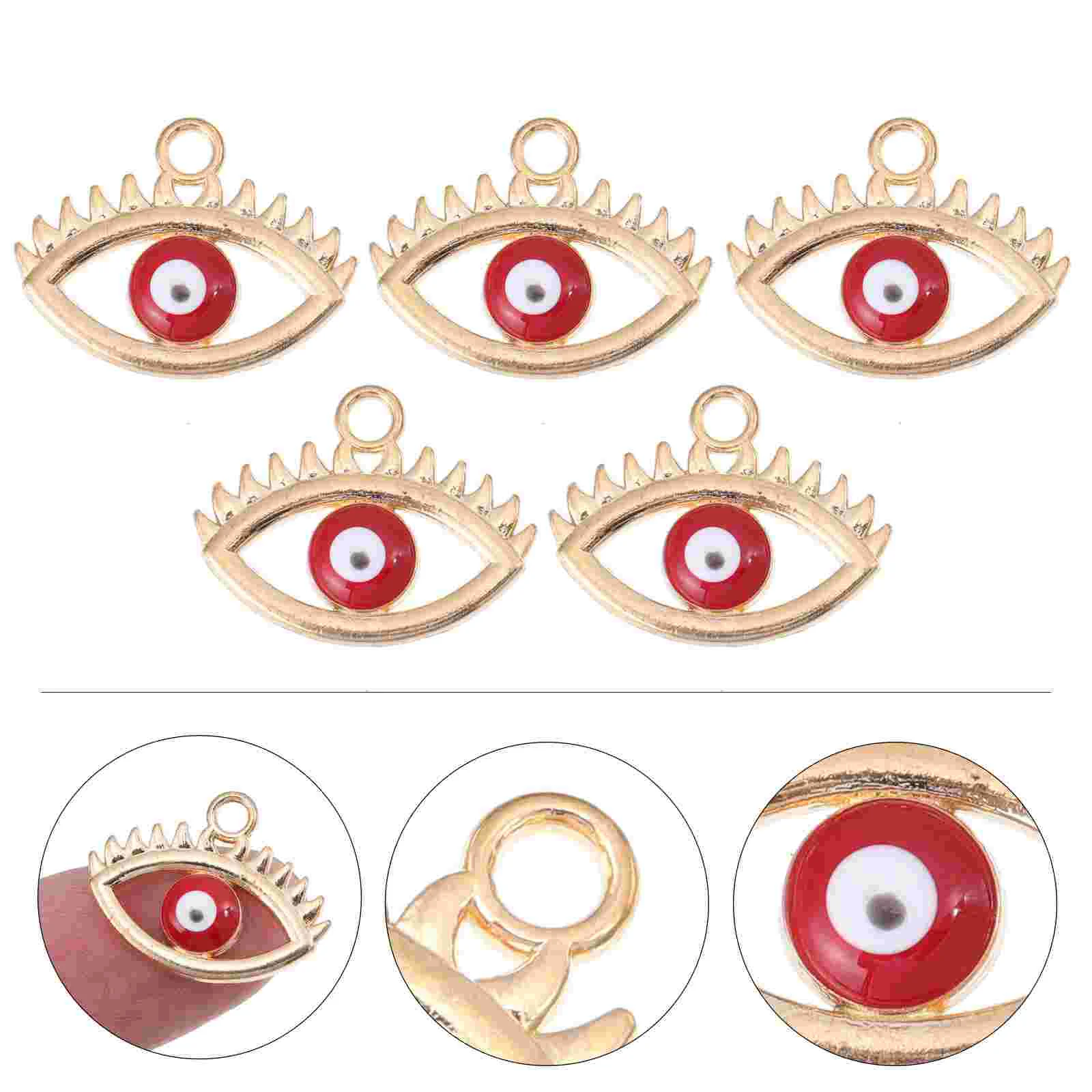 10 Pcs Alloy Evil Eye Charms Shaped Pendant Beads for Jewelry Making Supplies Unique Eye Findings Elegant Gifts
10 Pcs Alloy Evil Eye Charms Shaped Pendant Beads for Jewelry Making Supplies Unique Eye Findings Elegant Gifts