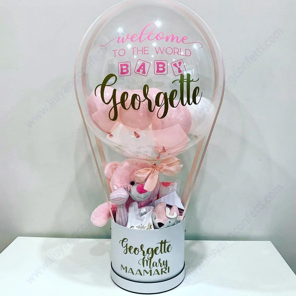 Gift Hamper Baby Shower Girl Boy Welcome To The World Gender Reveal Box Basket Custom Tray Unique Flower Cookies Hot Air Balloon
Gift Hamper Baby Shower Girl Boy Welcome To The World Gender Reveal Box Basket Custom Tray Unique Flower Cookies Hot Air Balloon
