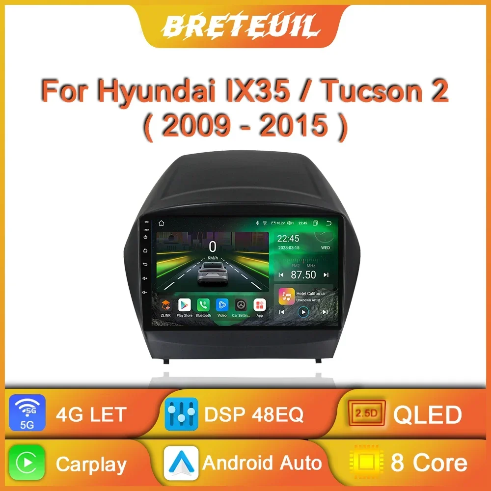 Android Car Radio For Hyundai IX35 Tucson 2 2009 - 2015 Multimedia Player Navigation GPS Carplay QLED Touch Screen Auto Stereo
Android Car Radio For Hyundai IX35 Tucson 2 2009 - 2015 Multimedia Player Navigation GPS Carplay QLED Touch Screen Auto Stereo