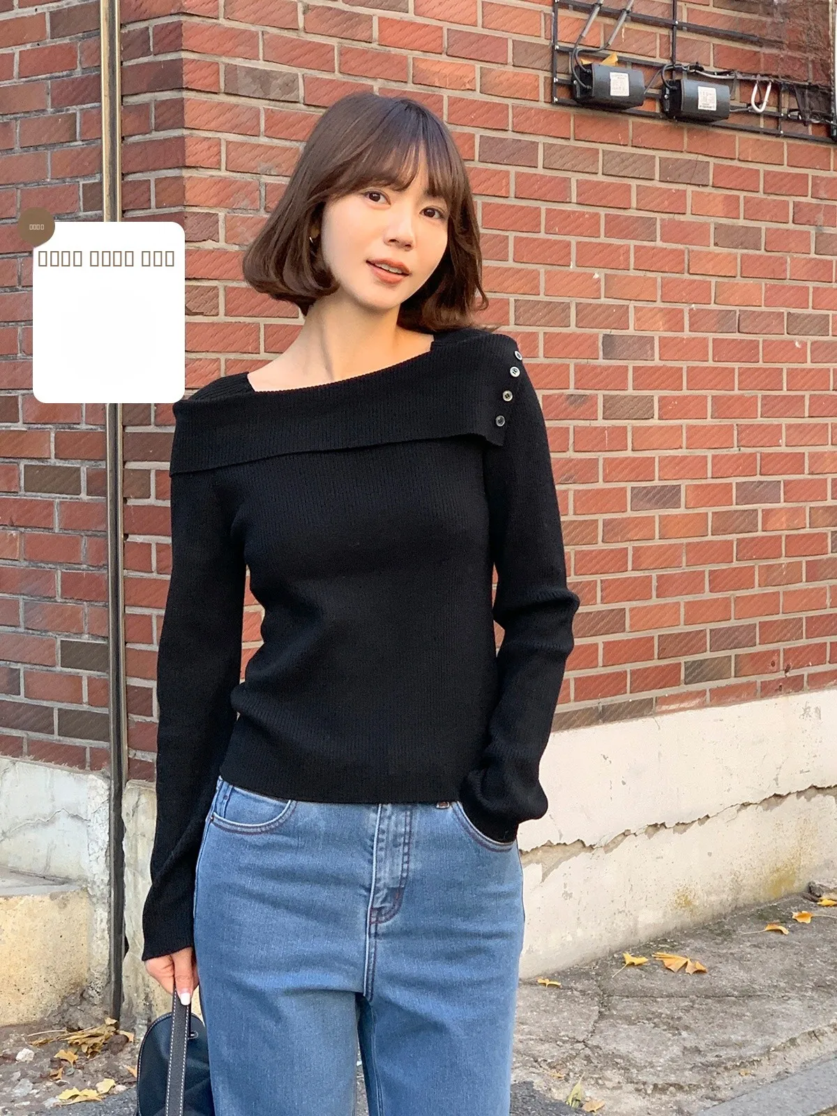 Модный черный трикотажный свитер для женщин: универсальный топ на осень-зиму, простой, с длинным рукавом, шерстяной, удобный, для дома
Модный черный трикотажный свитер для женщин: универсальный топ на осень-зиму, простой, с длинным рукавом, шерстяной, удобный, для дома