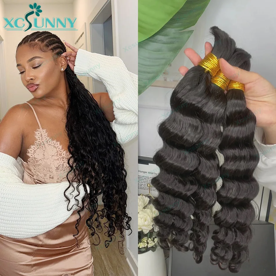 Натуральные волосы для плетения косичек в стиле бохо, кудрявые волосы для плетения бохо-косичек, безузловые волосы с глубокой волной, пучки натуральных волос без трессов, оптом
Натуральные волосы для плетения косичек в стиле бохо, кудрявые волосы для плетения бохо-косичек, безузловые волосы с глубокой волной, пучки натуральных волос без трессов, оптом