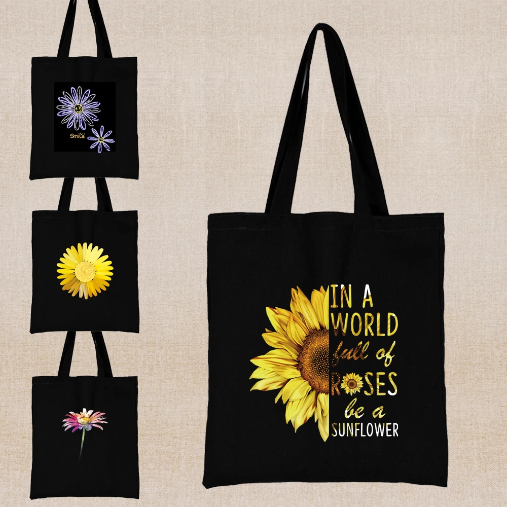 Canvas Shopping Bags Daisy Print Tote Bag Eco Reusable Shopper Bag Canvas Shoulder Bag Large Handbag Men for Women Sundries Bags
Canvas Shopping Bags Daisy Print Tote Bag Eco Reusable Shopper Bag Canvas Shoulder Bag Large Handbag Men for Women Sundries Bags