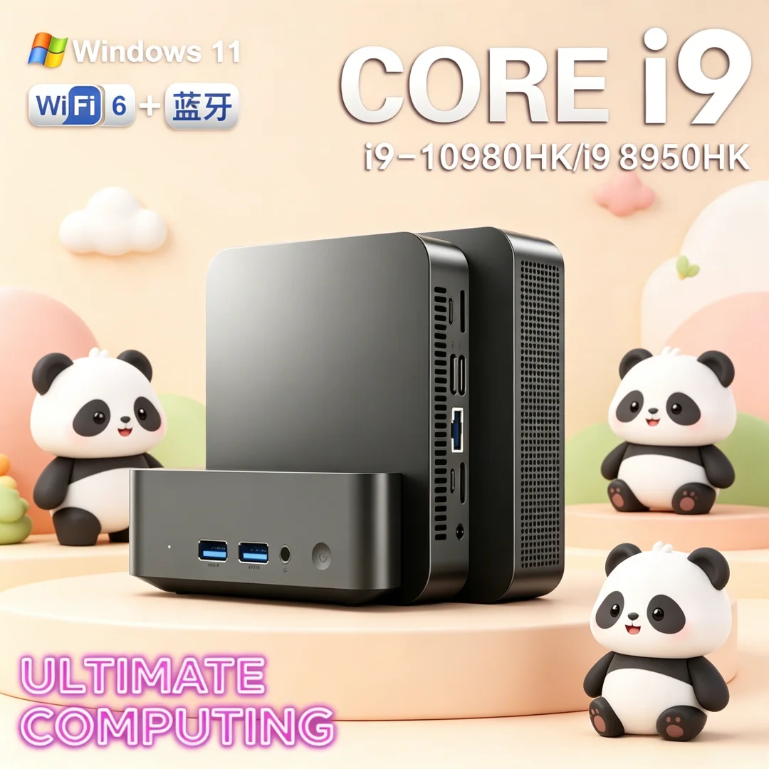 Novate 2026 Portable Mini PC with Core I9 10980HK/i9 8950HK Windows 11 pro 16GB RAM 1/2TB M.2 Gaming Laptop
Novate 2026 Portable Mini PC with Core I9 10980HK/i9 8950HK Windows 11 pro 16GB RAM 1/2TB M.2 Gaming Laptop