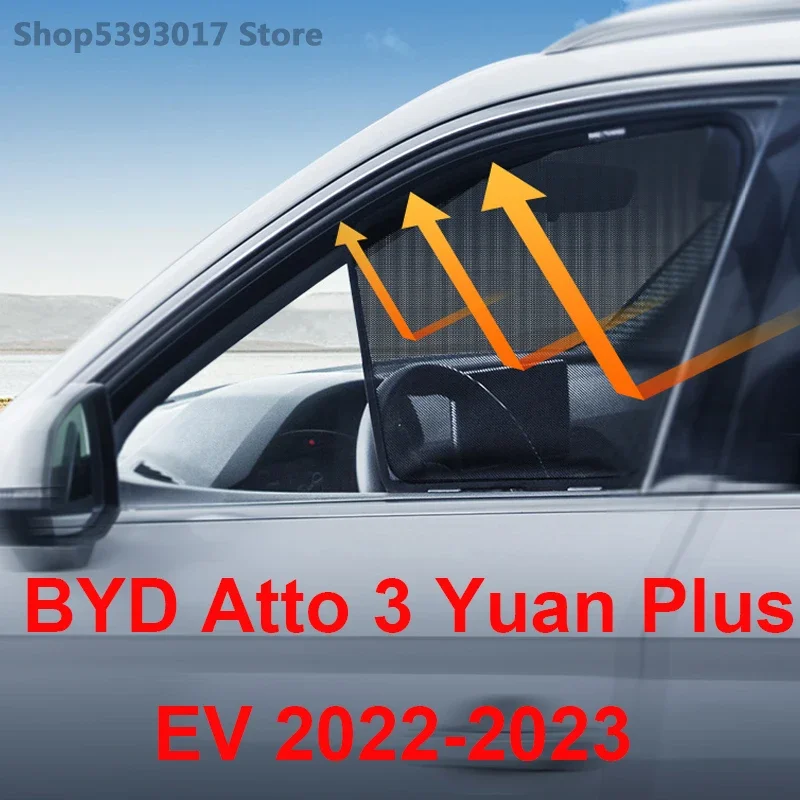 For BYD Atto 3 Yuan Plus EV 2022 2023 Car Magnetic Side Window SunShades Mesh Shade Blind Window Curtian Protective Accessories
For BYD Atto 3 Yuan Plus EV 2022 2023 Car Magnetic Side Window SunShades Mesh Shade Blind Window Curtian Protective Accessories