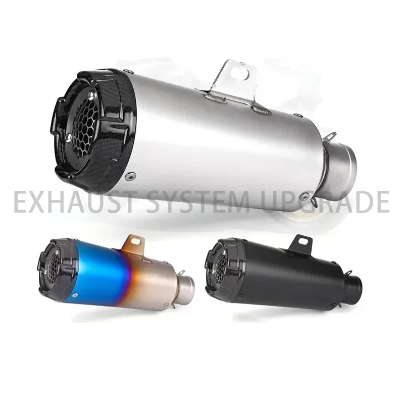 51mm Universal Motorcycle Carbon Fiber Sc Exhaust Proyect Muffler Pipe Z900 MT07 R3 R25 MT09 Z400 DUKE 390 RC390 Accessories
51mm Universal Motorcycle Carbon Fiber Sc Exhaust Proyect Muffler Pipe Z900 MT07 R3 R25 MT09 Z400 DUKE 390 RC390 Accessories