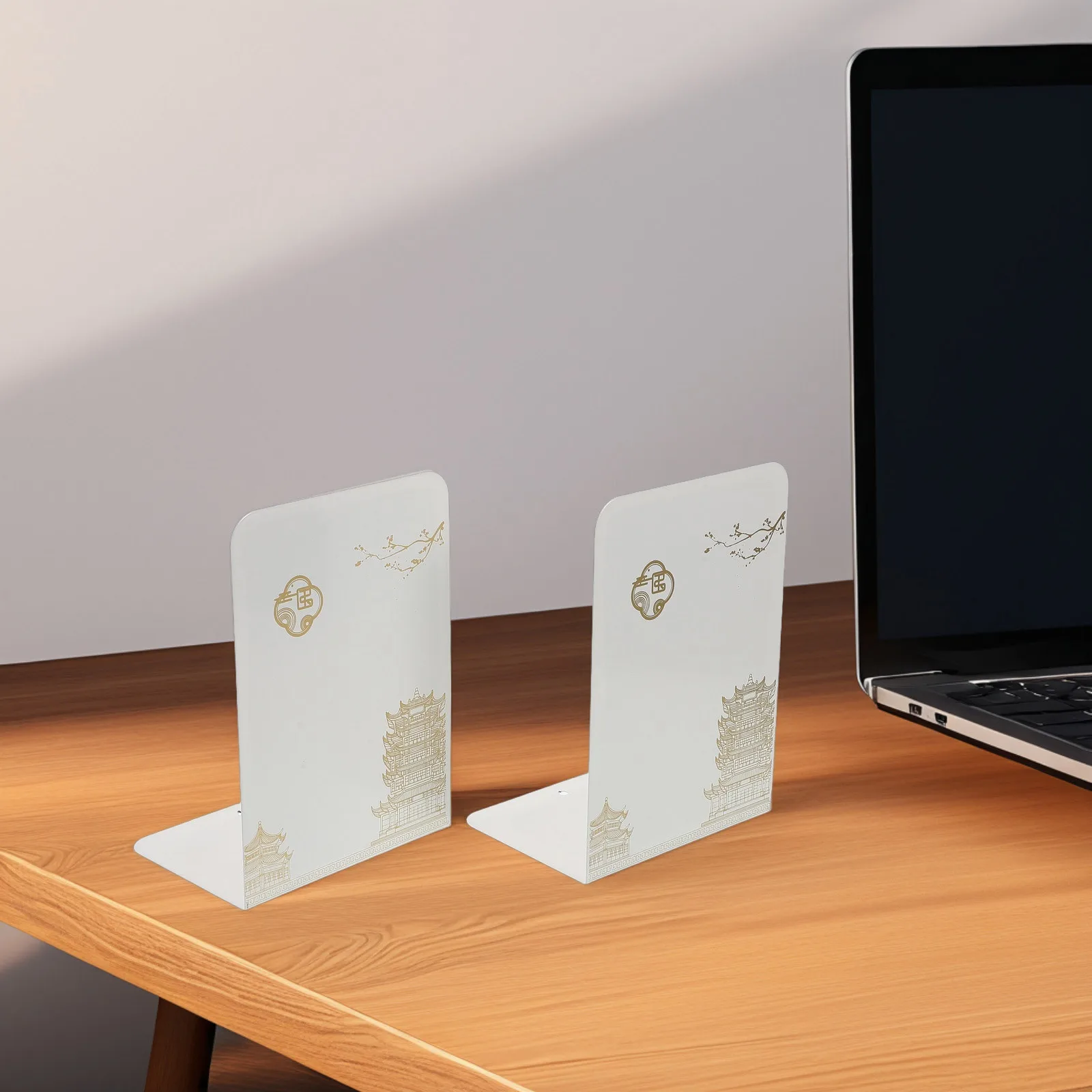 2Pcs Book Stand Holder Metal Chinese Style Desktop Organizer for Heavy Books Textbooks Cookbook Recipe Reading Shelf Display
2Pcs Book Stand Holder Metal Chinese Style Desktop Organizer for Heavy Books Textbooks Cookbook Recipe Reading Shelf Display