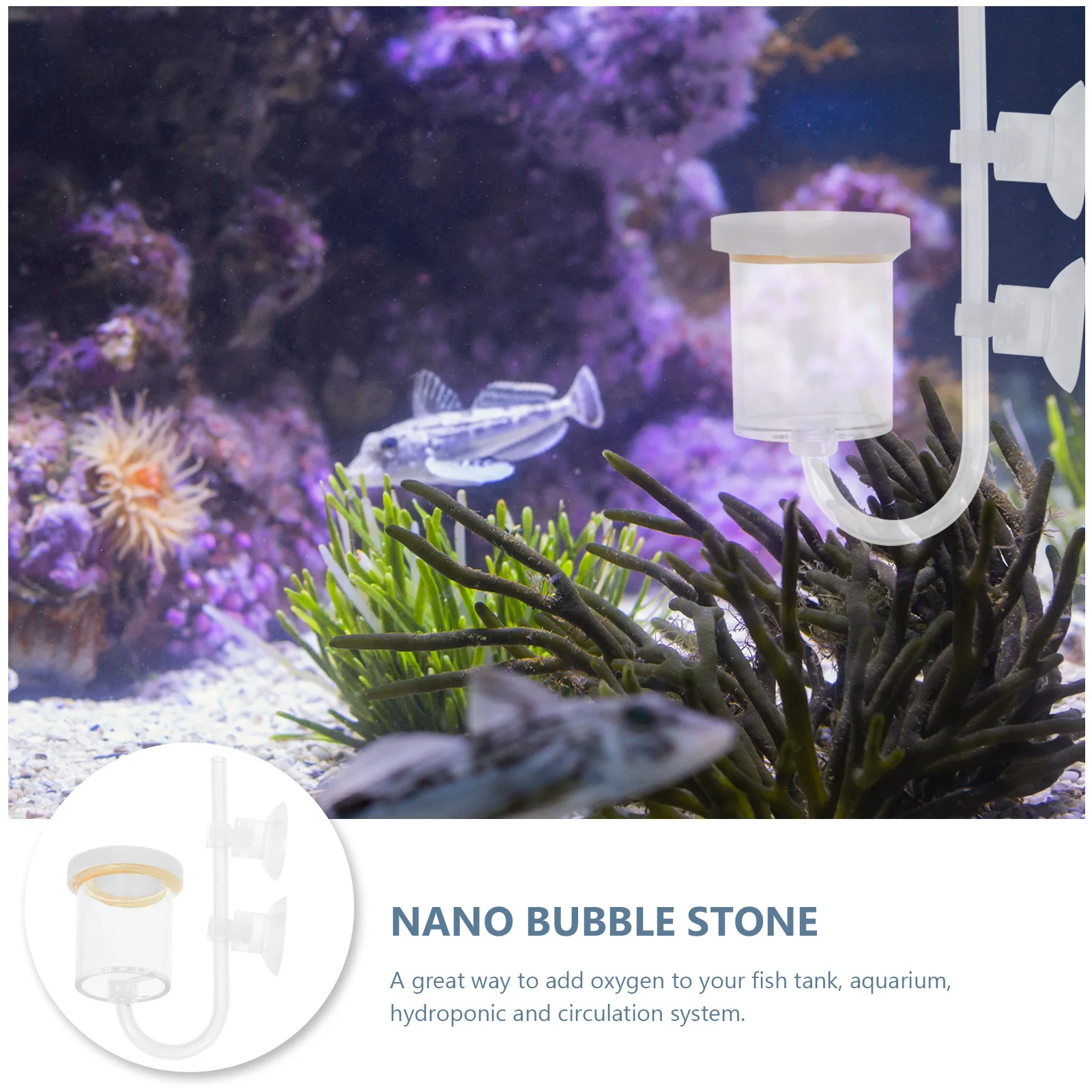 1 set Air Bubbler Stone For Fish Tank Aquarium Oxygen Diffuser Nano Bubble Maker Hydroponic Growth System Accessories
1 set Air Bubbler Stone For Fish Tank Aquarium Oxygen Diffuser Nano Bubble Maker Hydroponic Growth System Accessories