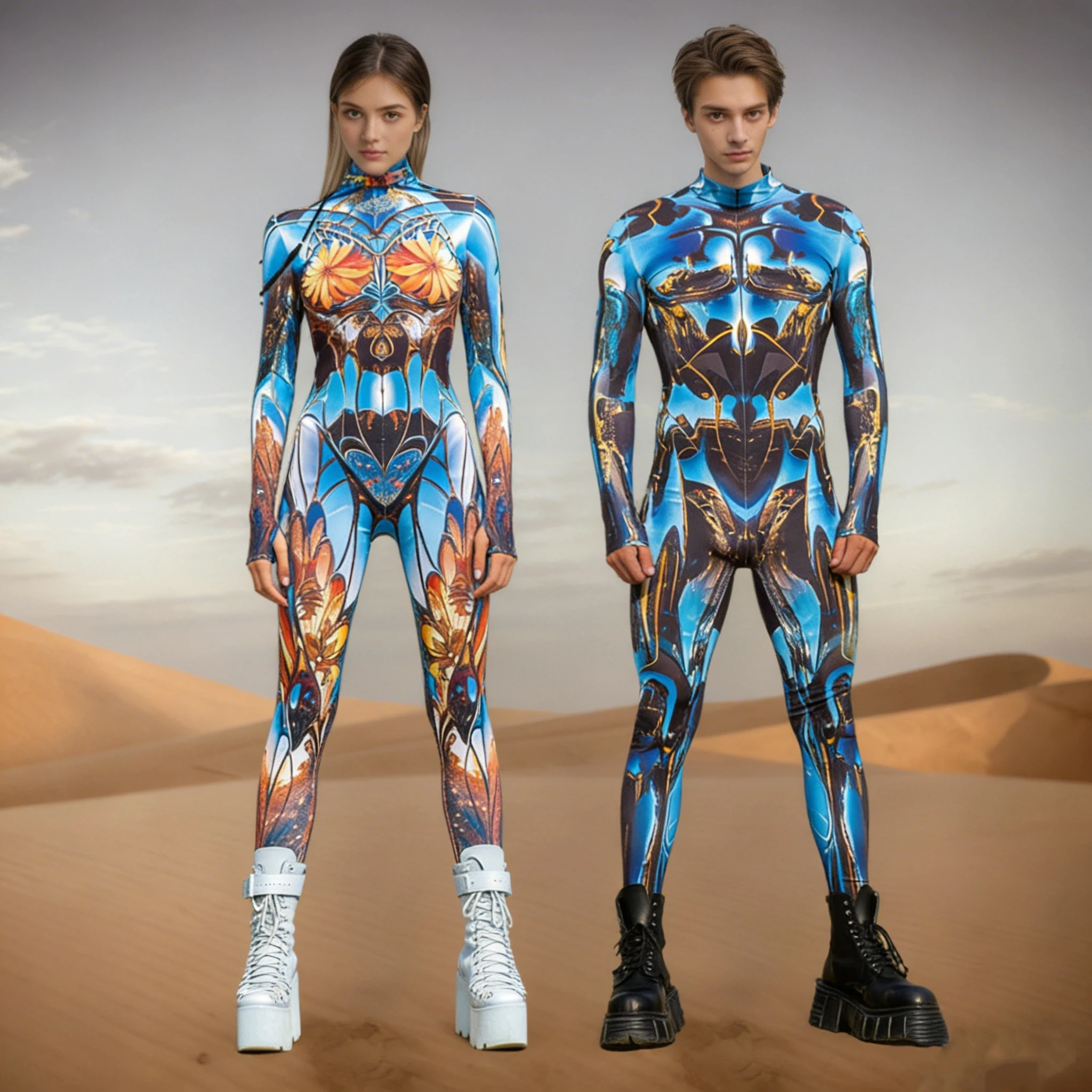 Couple Sexy Warrior Armor Cosplay Bodysuit Costume Elastic Female Carnival Robot Jumpsuit Halloween Party Holiday Zentai Suit
Couple Sexy Warrior Armor Cosplay Bodysuit Costume Elastic Female Carnival Robot Jumpsuit Halloween Party Holiday Zentai Suit