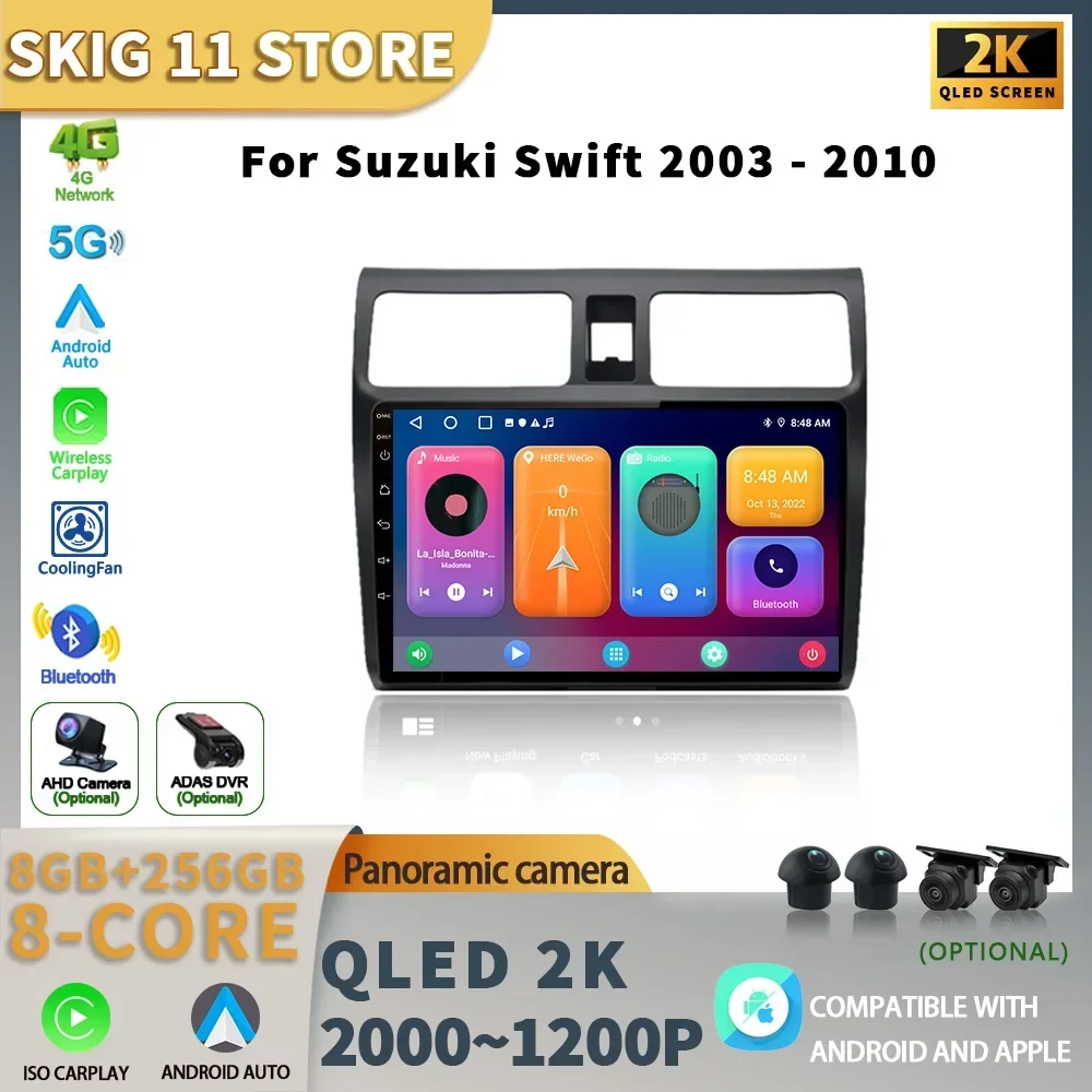 Автомобильный радиоприемник Android 13.0 Carplay для Suzuki Swift 2003-2019, навигация, GPS, Android, автоэкран, стерео, без 2 din, Bluetooth, 5G, Wi-Fi
Автомобильный радиоприемник Android 13.0 Carplay для Suzuki Swift 2003-2019, навигация, GPS, Android, автоэкран, стерео, без 2 din, Bluetooth, 5G, Wi-Fi