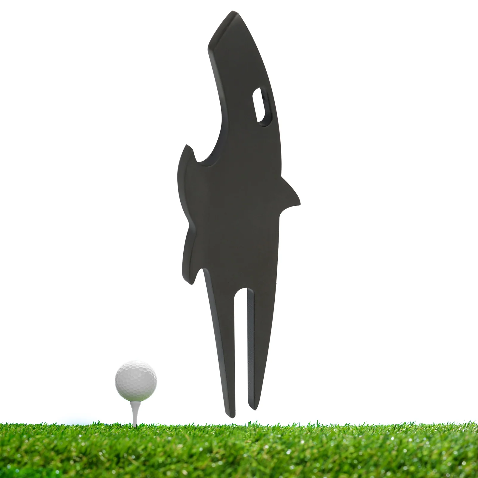 Golf Divot Tool Metal Golf Green Fork Shark Shaped Bottle Opener Golf Ball Fork Maker Multipurpose Golf Tool Accessories
Golf Divot Tool Metal Golf Green Fork Shark Shaped Bottle Opener Golf Ball Fork Maker Multipurpose Golf Tool Accessories