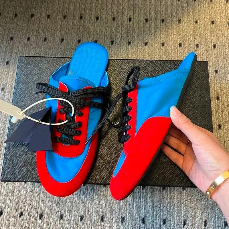 Women's Mules Round Toe Elastic Band Flat Sole Women's Slippers Leisure Daily Cover Toe Fashion Personality Zapatillas De Mujer
Women's Mules Round Toe Elastic Band Flat Sole Women's Slippers Leisure Daily Cover Toe Fashion Personality Zapatillas De Mujer