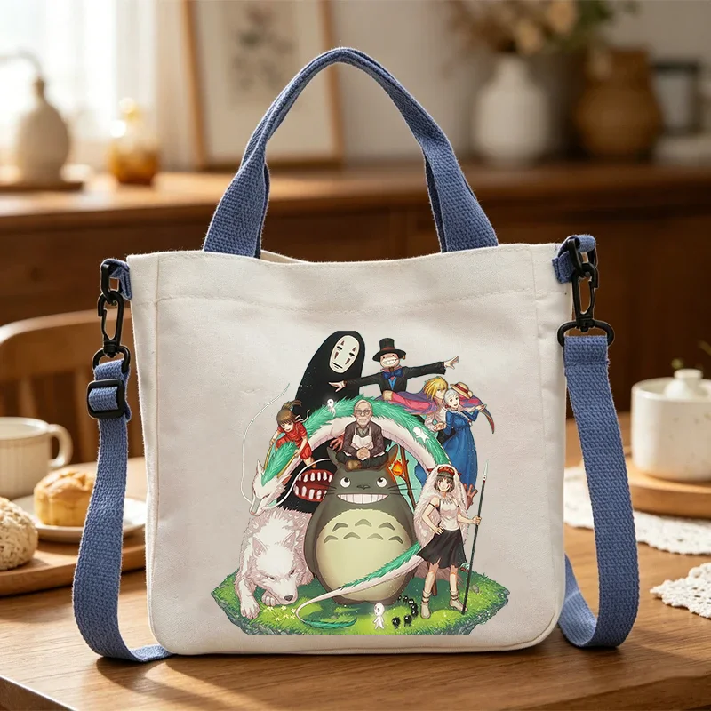 New Totoro Unisex Handbags Baby Shower Pattern Print Shoulder Bag Women Men Fashion Crossbody Bags Large Capacity Handbag Gifts
New Totoro Unisex Handbags Baby Shower Pattern Print Shoulder Bag Women Men Fashion Crossbody Bags Large Capacity Handbag Gifts
