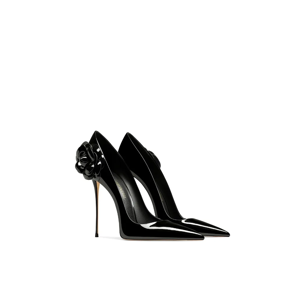 New Black High Heels Pointed Toe Stiletto Pumps Genuine Leather Office Shoes for Women
New Black High Heels Pointed Toe Stiletto Pumps Genuine Leather Office Shoes for Women