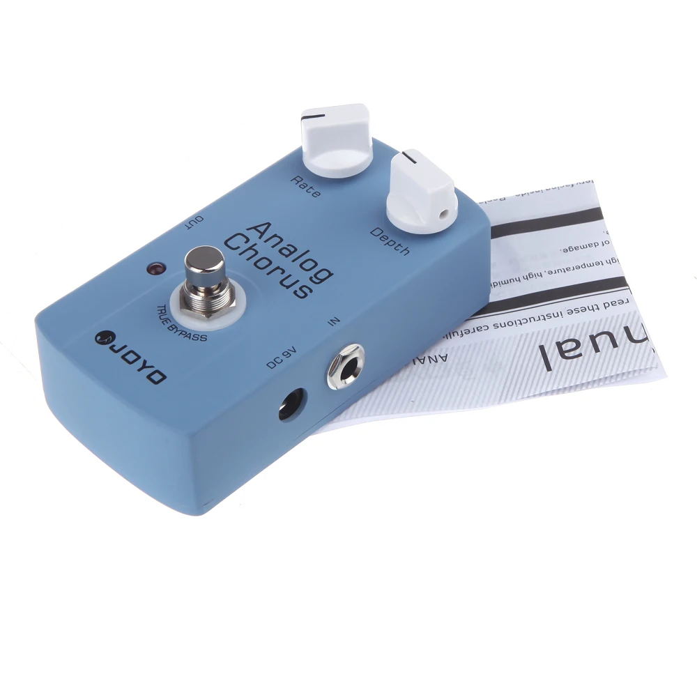 Аксессуары для гитары: педаль эффектов JOYO JF-37 ANALOG CHORUS для электрогитары с функцией True Bypass
Аксессуары для гитары: педаль эффектов JOYO JF-37 ANALOG CHORUS для электрогитары с функцией True Bypass