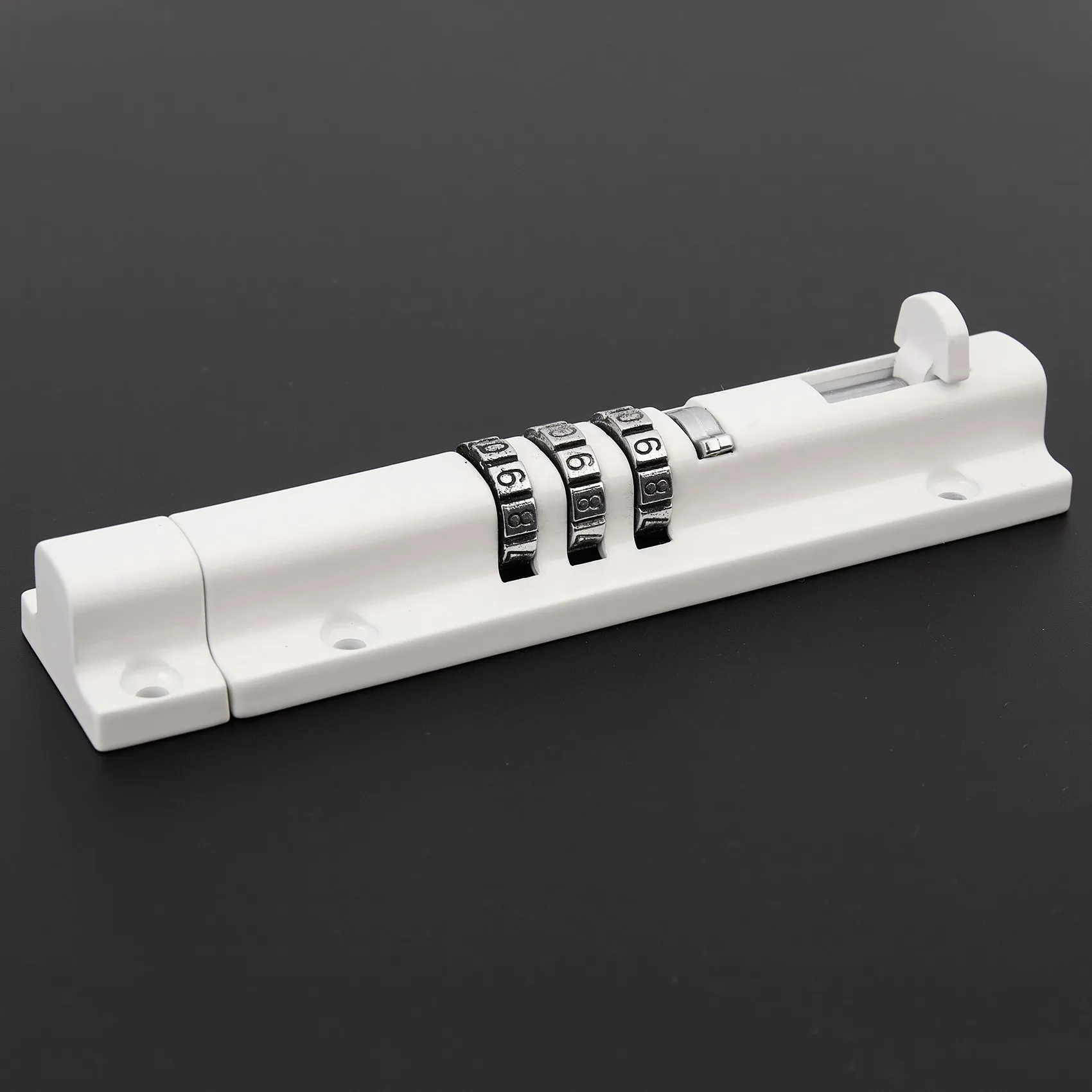 Horizontal Horizontal Door Bolt Lock Sliding Combination Code Can Be Reset For Gate Garage Cabinet
Horizontal Horizontal Door Bolt Lock Sliding Combination Code Can Be Reset For Gate Garage Cabinet