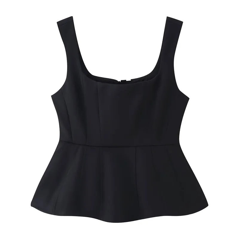Withered European And American Style Women's Fashionable And Sexy Spicy Girl Sleeveless Slim Fit U-neck Camisole Top
Withered European And American Style Women's Fashionable And Sexy Spicy Girl Sleeveless Slim Fit U-neck Camisole Top