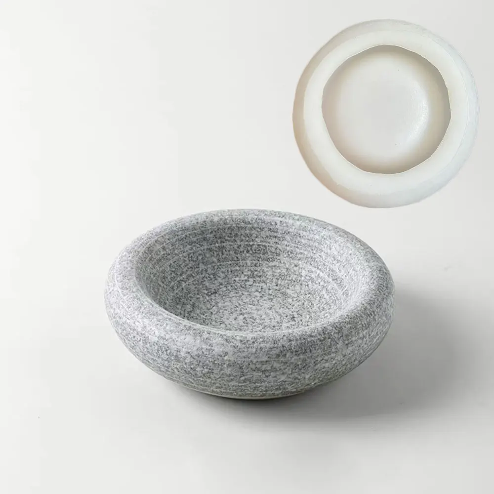 Round Cement Bowl Silicone Mold Wabi Sabi Jesmonite Mold for Candle Holder Planter Moss Pot Terrazzo DIY
Round Cement Bowl Silicone Mold Wabi Sabi Jesmonite Mold for Candle Holder Planter Moss Pot Terrazzo DIY