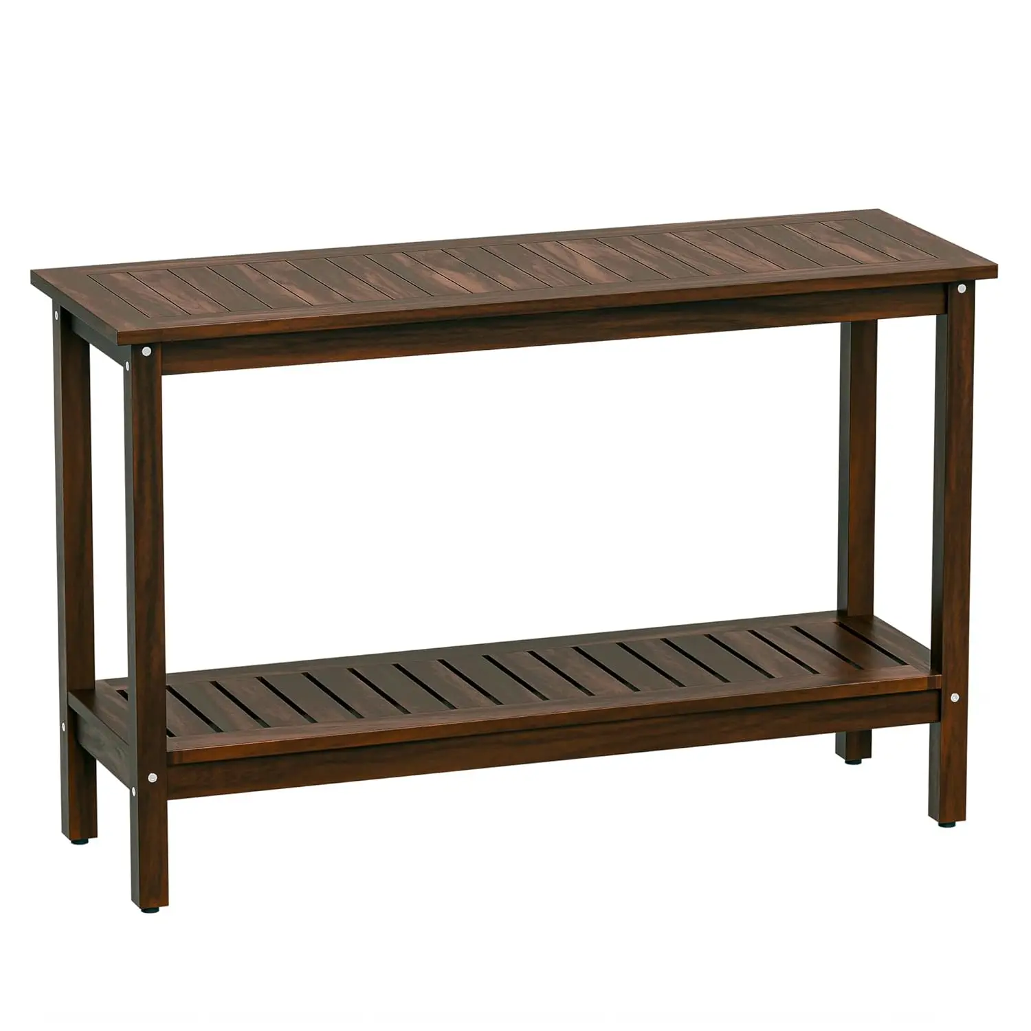 All-Weather 48" Solid Wood Bar Console Table 2-Shelf Adjustable Feet Indoor Outdoor Buffet Storage, Customized
All-Weather 48" Solid Wood Bar Console Table 2-Shelf Adjustable Feet Indoor Outdoor Buffet Storage, Customized