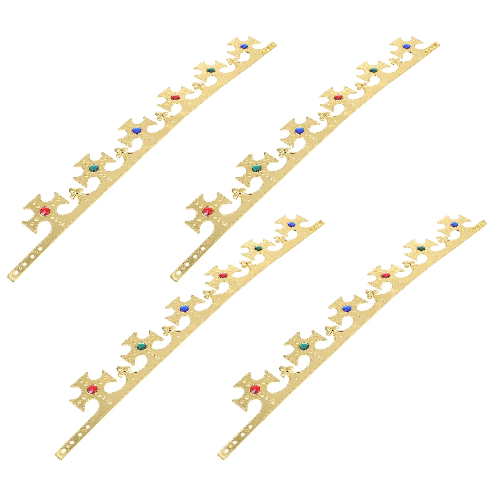 4Pcs Prince Crowns Costume Crowns Birthday Party Kings Crown Accessories for Kids Cosplay Plastic Crown
4Pcs Prince Crowns Costume Crowns Birthday Party Kings Crown Accessories for Kids Cosplay Plastic Crown