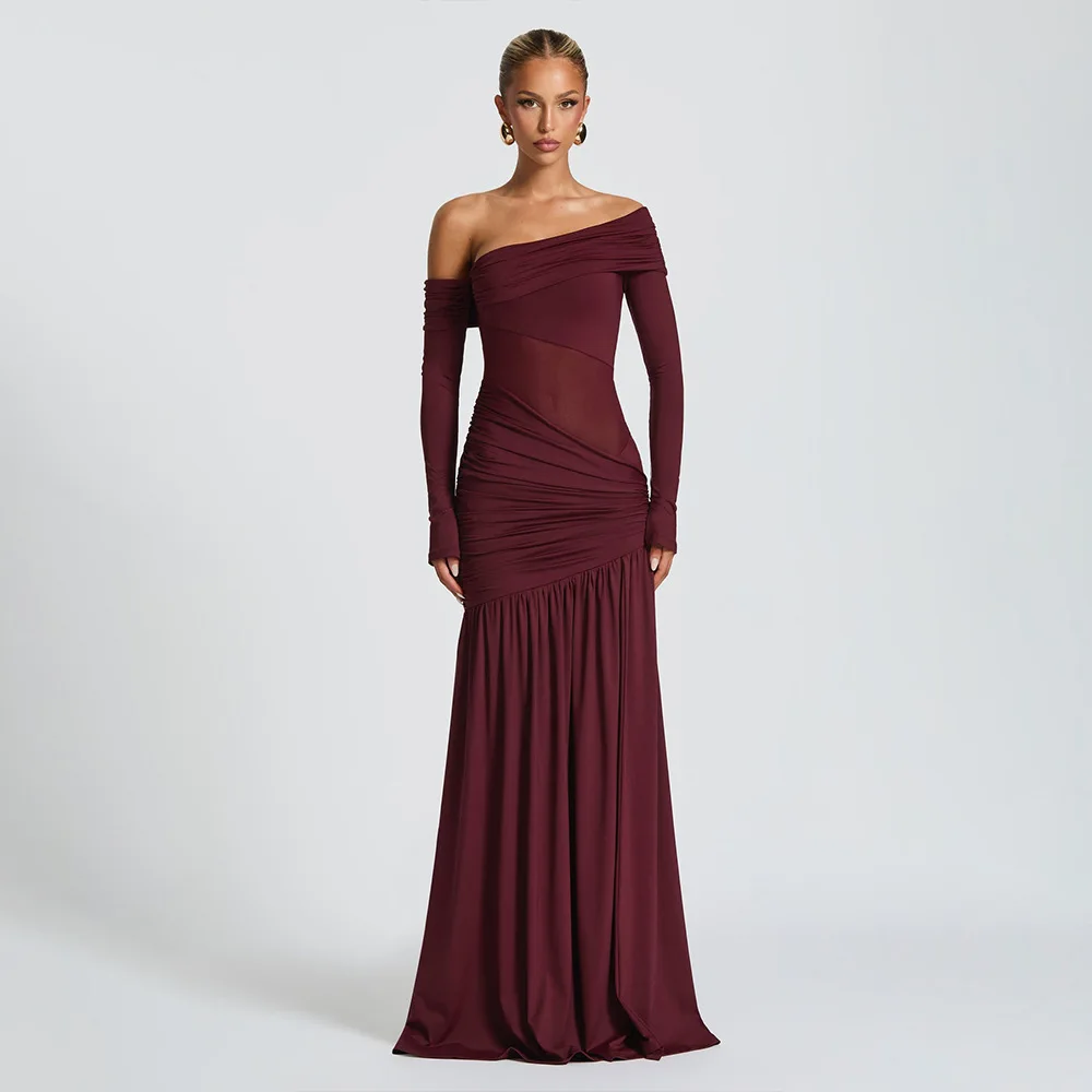 Chic Summer Women Dresses Tiered Pleated Prom Gowns Elegant Fashion Simple Luxury Slit Floor Length Evening Party Dresses
Chic Summer Women Dresses Tiered Pleated Prom Gowns Elegant Fashion Simple Luxury Slit Floor Length Evening Party Dresses