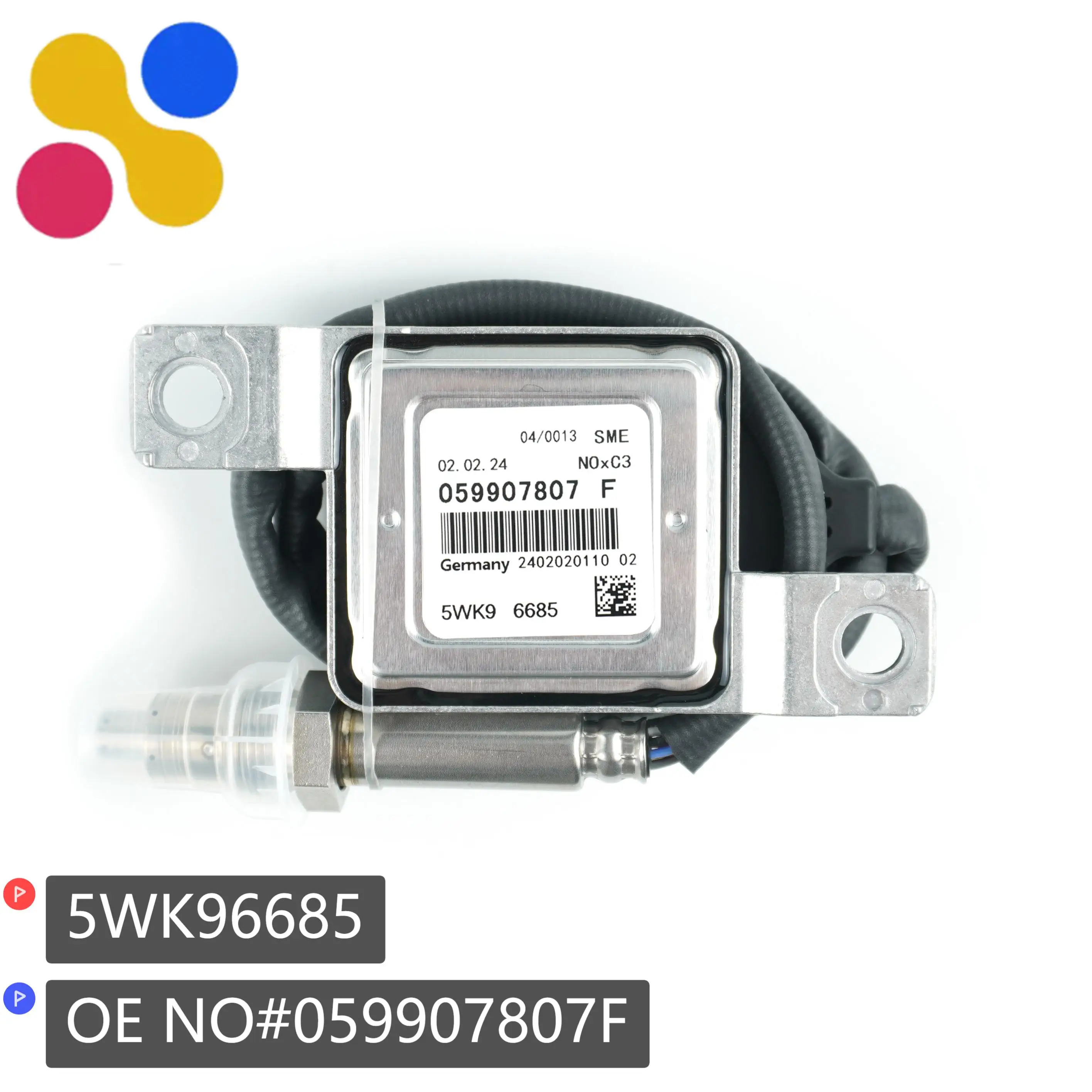 5WK96685 059907807F Nox Sensor For Audi Q7 VW Touareg TDI 3.0L-4.6L Top-Performance Nitrogen Oxide Sensor Good Quality Car Parts
5WK96685 059907807F Nox Sensor For Audi Q7 VW Touareg TDI 3.0L-4.6L Top-Performance Nitrogen Oxide Sensor Good Quality Car Parts