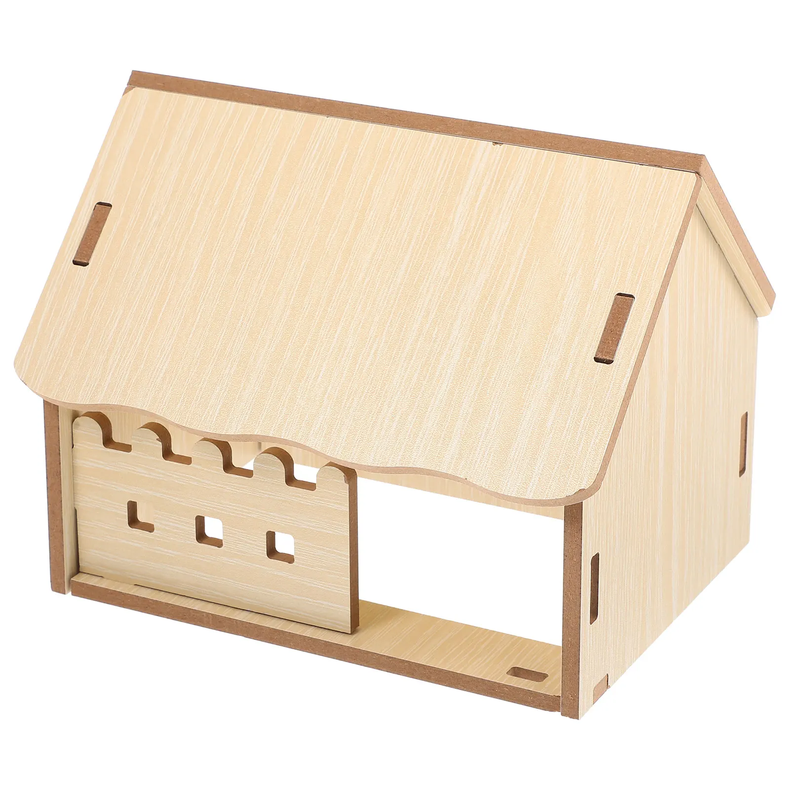 Wooden Hamster House Cage Toy Decor Guinea Pig Pet Platform Mouse Habitats Cabin Safe Comfortable Wear Resistant Nest Small Pets
Wooden Hamster House Cage Toy Decor Guinea Pig Pet Platform Mouse Habitats Cabin Safe Comfortable Wear Resistant Nest Small Pets
