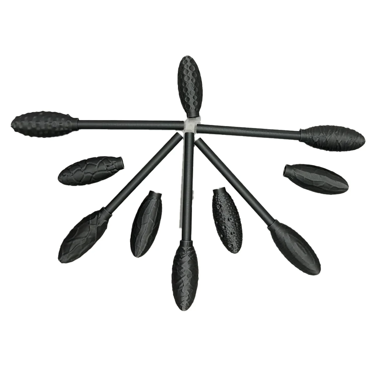 ABXD Art Project Texture Tool Set, 5 Piece Oval Pattern Roller Kit, DIY Crafts Model Sticks 10PCS
ABXD Art Project Texture Tool Set, 5 Piece Oval Pattern Roller Kit, DIY Crafts Model Sticks 10PCS