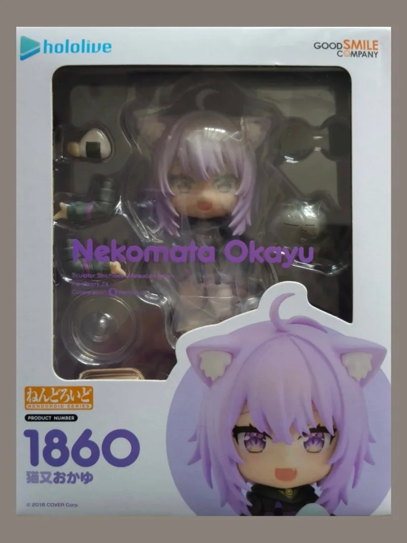 В наличии Оригинальный GSC Nendoron # Фигурка Hololive Nekomata Okayu 10 см, подвижная, коллекционная, аниме-игрушка, подарок
В наличии Оригинальный GSC Nendoron # Фигурка Hololive Nekomata Okayu 10 см, подвижная, коллекционная, аниме-игрушка, подарок