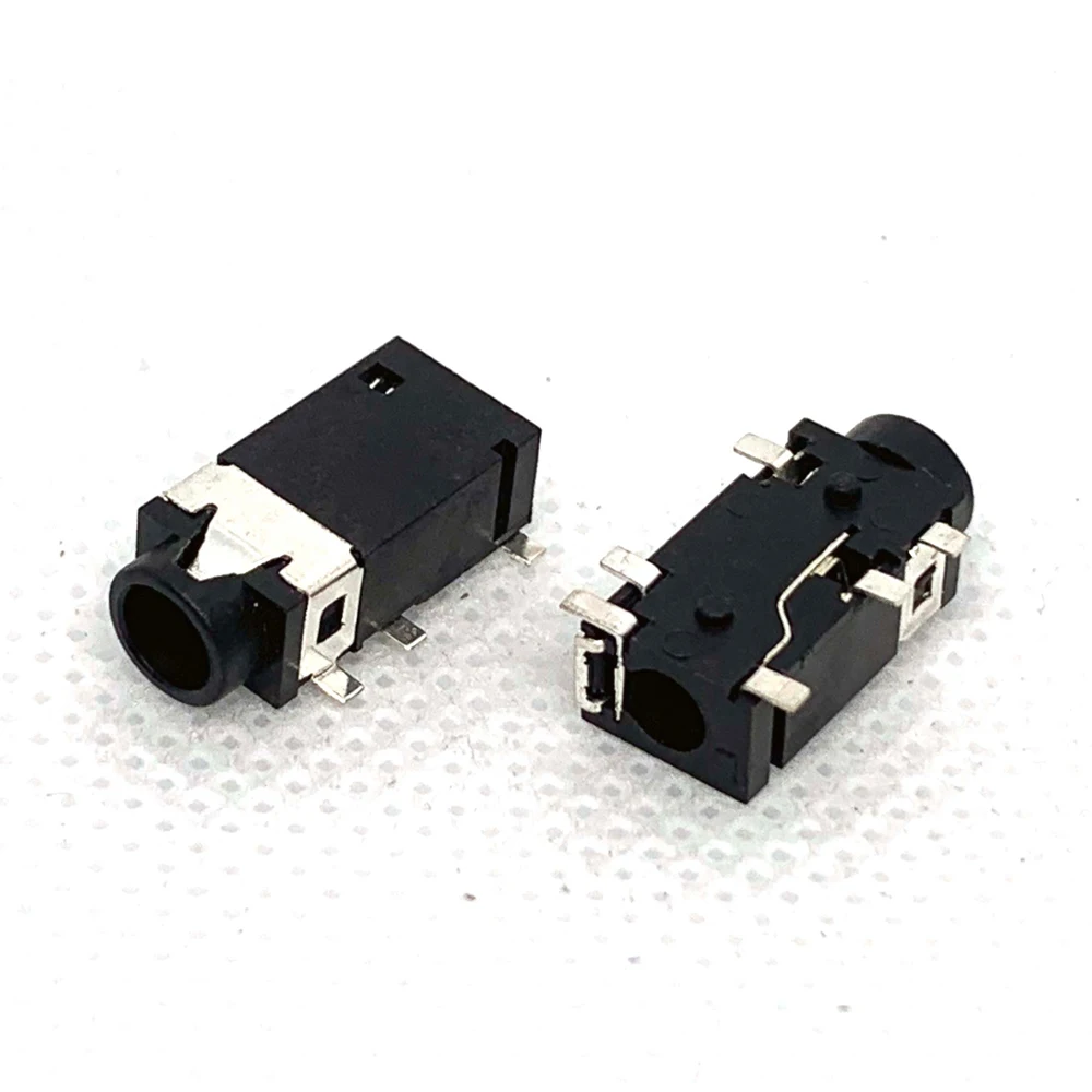 100PCS3.5mm Audio Jack PJ-342B Double Column 6pin Patch Type Four Section Dual Channel Switch Socket Silver Plated
100PCS3.5mm Audio Jack PJ-342B Double Column 6pin Patch Type Four Section Dual Channel Switch Socket Silver Plated