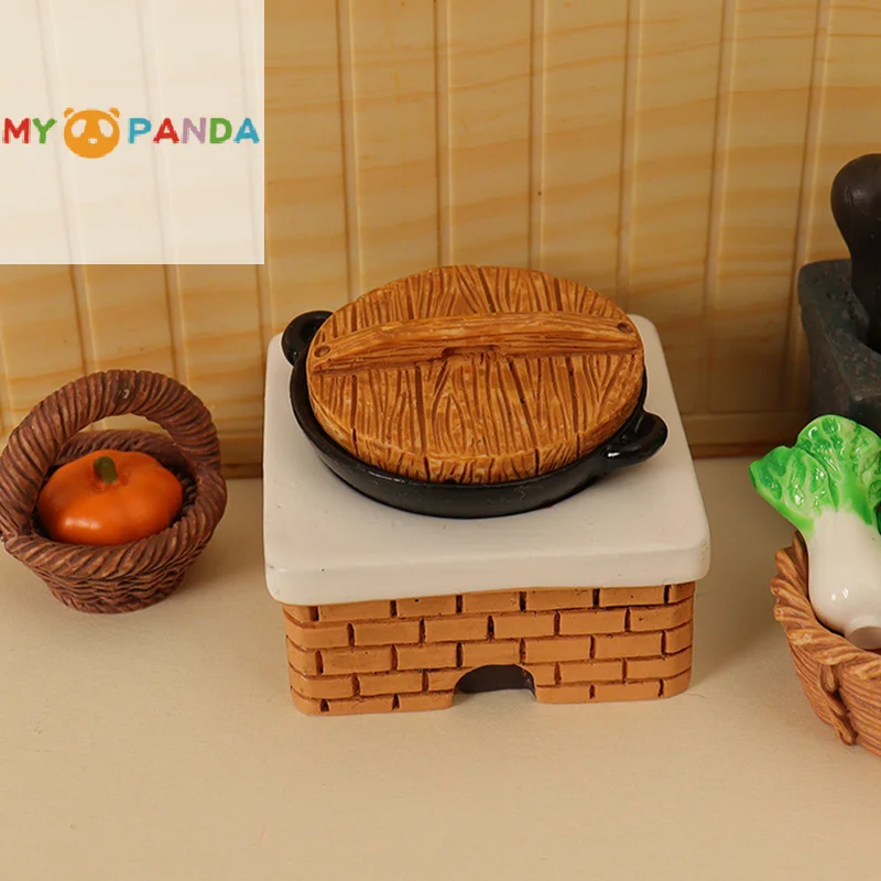 Модель кукольного домика 1/12, кухонная плита и набор кастрюль, кукольный домик, корзины для еды и овощей, аксессуары для кукольного домика, ролевые игрушки
Модель кукольного домика 1/12, кухонная плита и набор кастрюль, кукольный домик, корзины для еды и овощей, аксессуары для кукольного домика, ролевые игрушки