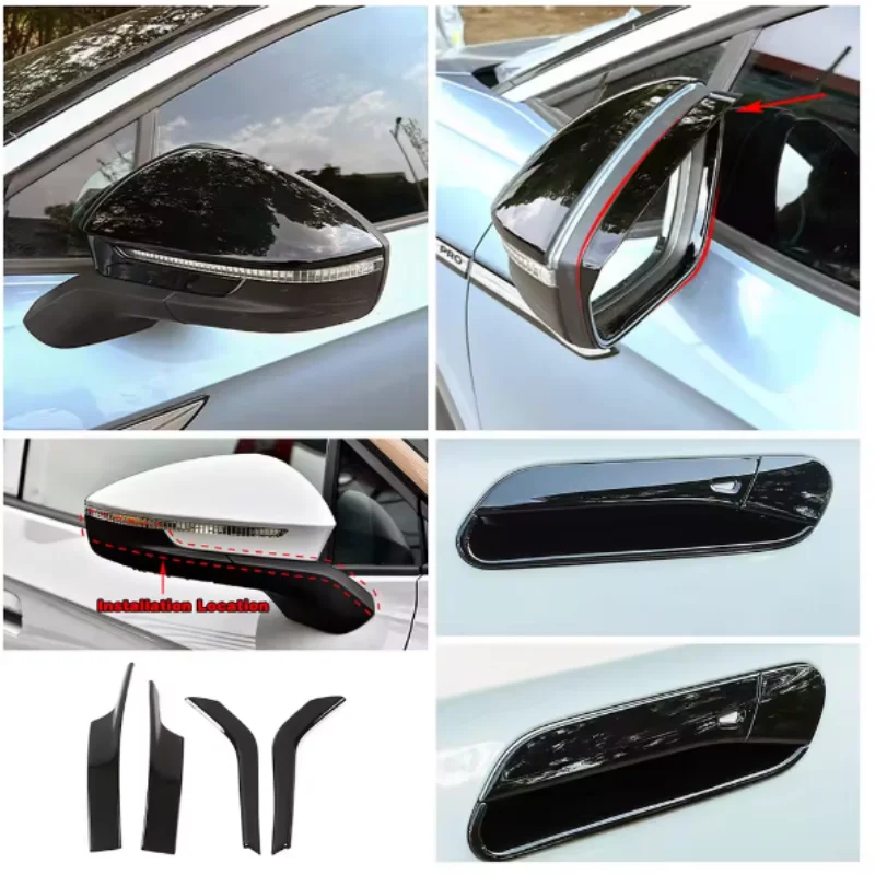 LHD For Volkswagen VW ID4X 2022-2023 Car Exterior Refit Rearview Mirror Door Handle Bowl Cover Trim Chrome Sticker
LHD For Volkswagen VW ID4X 2022-2023 Car Exterior Refit Rearview Mirror Door Handle Bowl Cover Trim Chrome Sticker