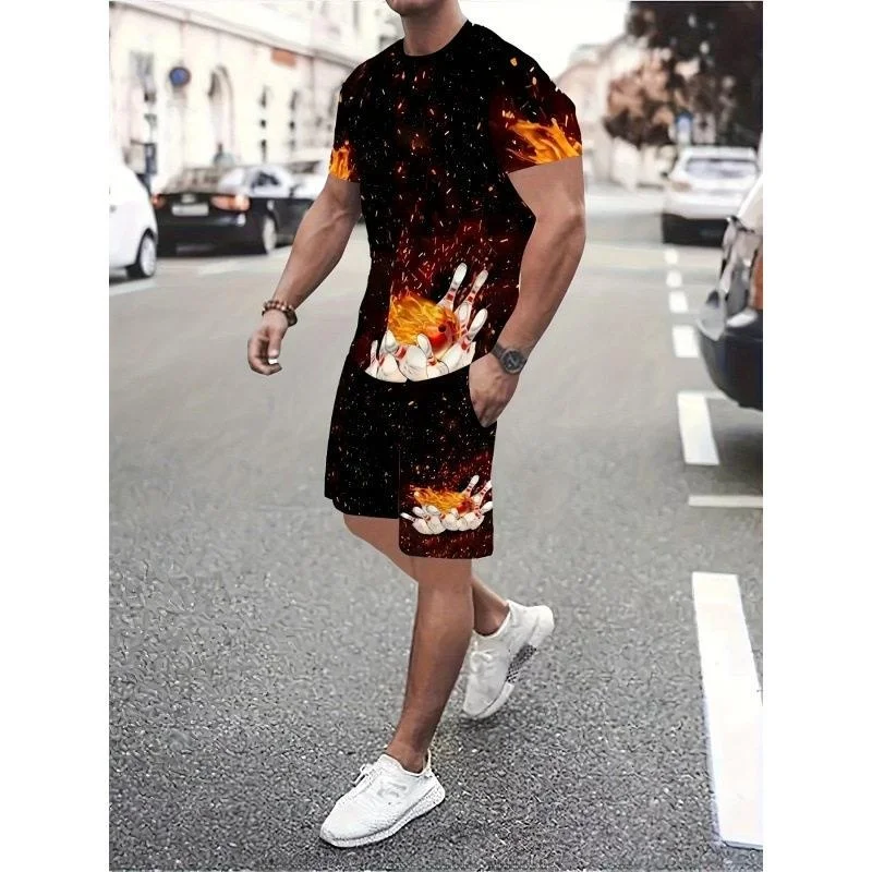 Men's Short Sleeve Sportswear Set Casual Four Seasons Short Sleeve Suit Comfortable Breathable Quick Dry Lightweight Set
Men's Short Sleeve Sportswear Set Casual Four Seasons Short Sleeve Suit Comfortable Breathable Quick Dry Lightweight Set