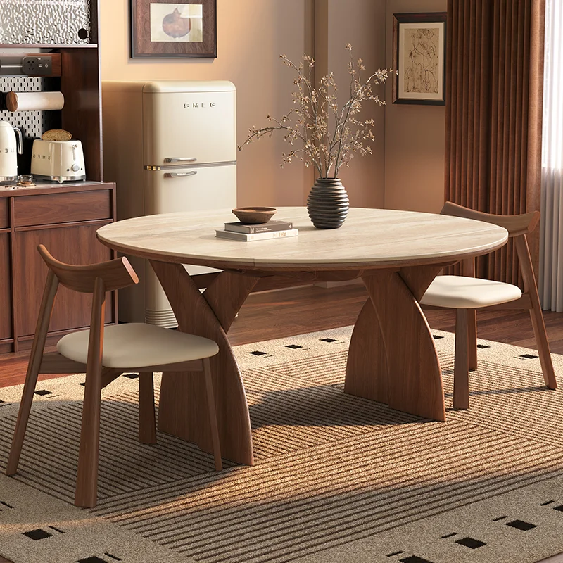 Modern Wood Design Dining Table 6 Person Luxury Extendable Round Dining Table Restaurant Nordic Mesas De Comedor Furniture Home
Modern Wood Design Dining Table 6 Person Luxury Extendable Round Dining Table Restaurant Nordic Mesas De Comedor Furniture Home