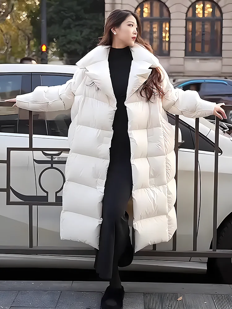 2024 Winter New Faionable Versatile Thiened Floing Large Collar White Du down Jaet Women's Trendy Commute Sle
2024 Winter New Faionable Versatile Thiened Floing Large Collar White Du down Jaet Women's Trendy Commute Sle