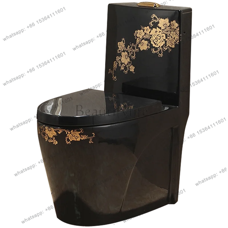 Color Gold European Toilet Super Swirl Toilet Ceramic Toilet
Color Gold European Toilet Super Swirl Toilet Ceramic Toilet