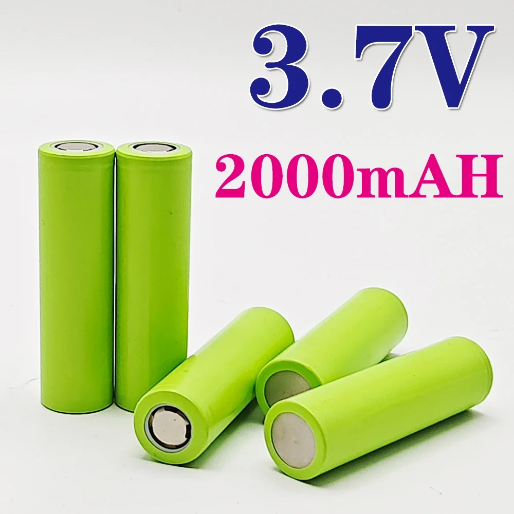 INR18650 2000mAh 25A Discharge Li-ion Rechargeable Battery 3.7V High Capacity 18650 battery
INR18650 2000mAh 25A Discharge Li-ion Rechargeable Battery 3.7V High Capacity 18650 battery