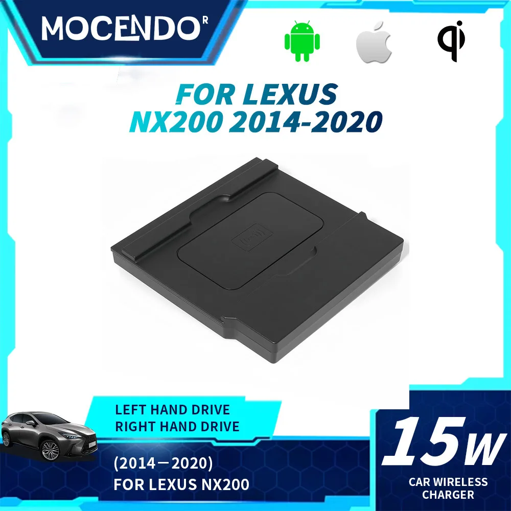 For LEXUS NX200 2014-2020 Car center console phone charger fast wireless charger plate charging holder
For LEXUS NX200 2014-2020 Car center console phone charger fast wireless charger plate charging holder