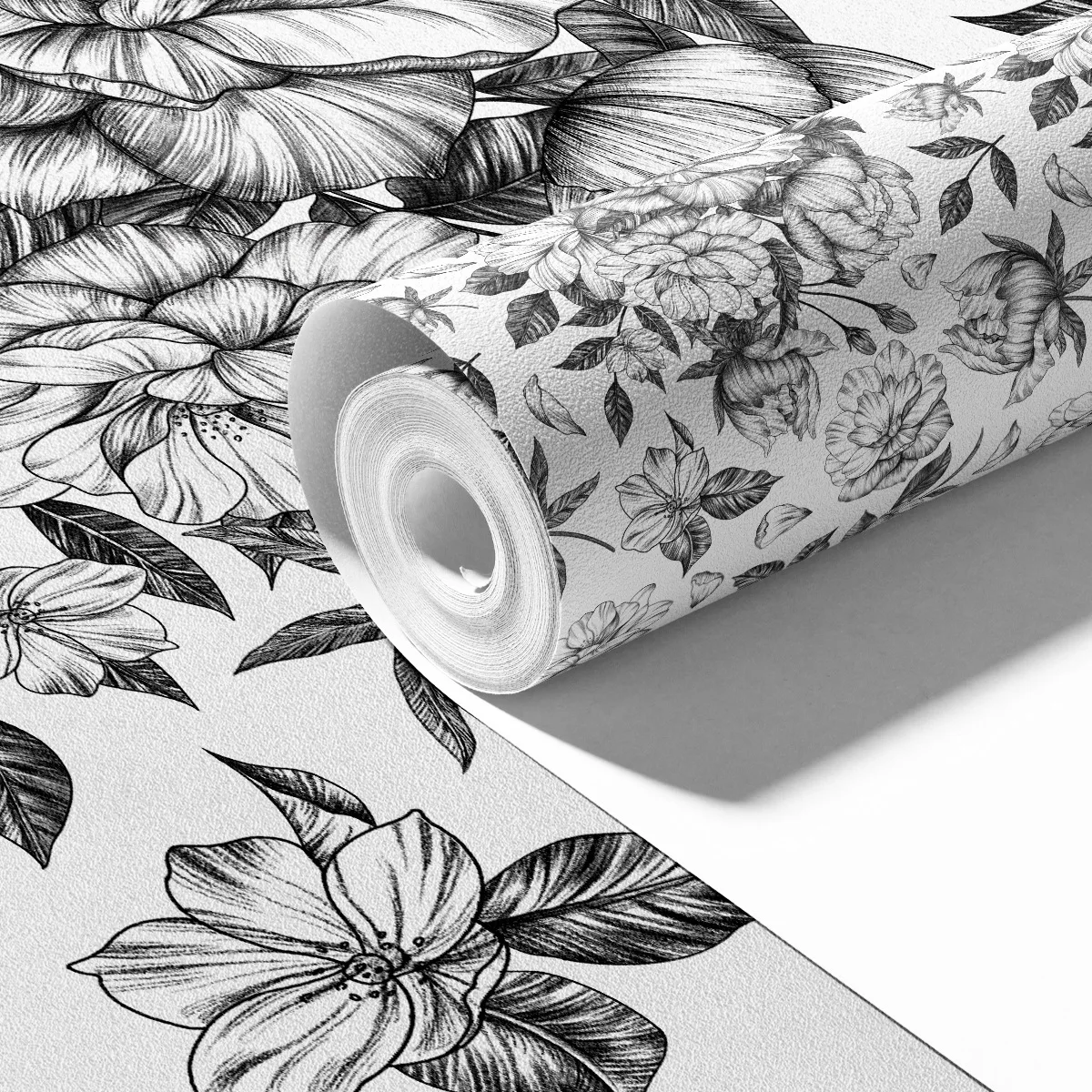 Peel and Stick Floral Wallpaper Black White Peony Self-Adhesive Removable Wallpaper Nursery Bedroom Mural Wall Contact Paper
Peel and Stick Floral Wallpaper Black White Peony Self-Adhesive Removable Wallpaper Nursery Bedroom Mural Wall Contact Paper