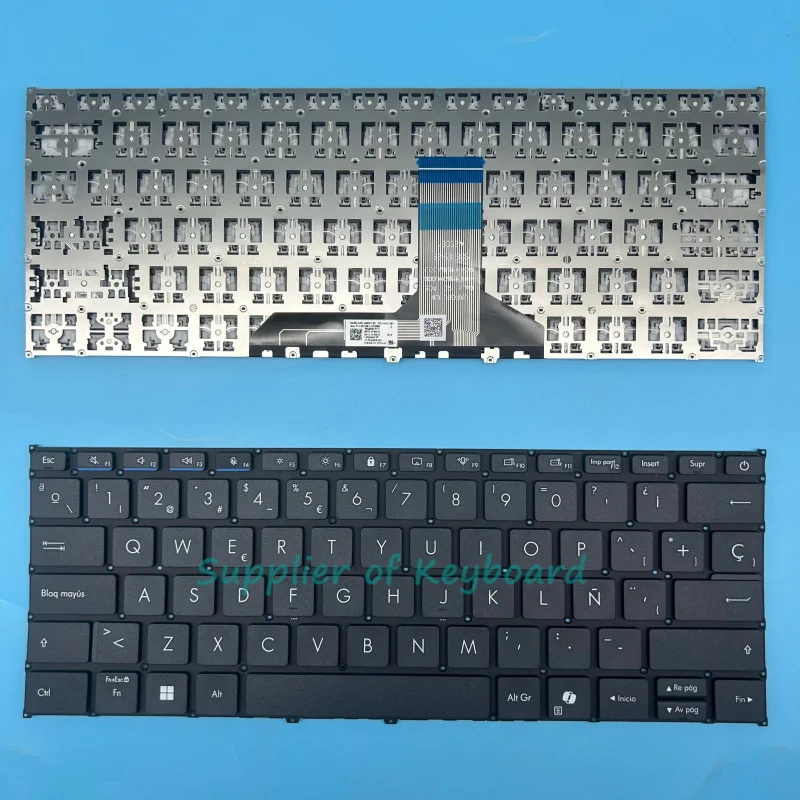 NEW Latin Spanish Keyboard For Asus ExpertBook B1403 P1403 B1403CVA Black
NEW Latin Spanish Keyboard For Asus ExpertBook B1403 P1403 B1403CVA Black