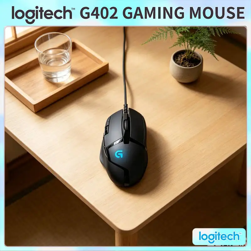 High-Speed Logitech G402 Mouse 8 Custom Buttons 500 IPS 4000 DPI Anti-Slip for Extended Gaming and Work Sessions
High-Speed Logitech G402 Mouse 8 Custom Buttons 500 IPS 4000 DPI Anti-Slip for Extended Gaming and Work Sessions