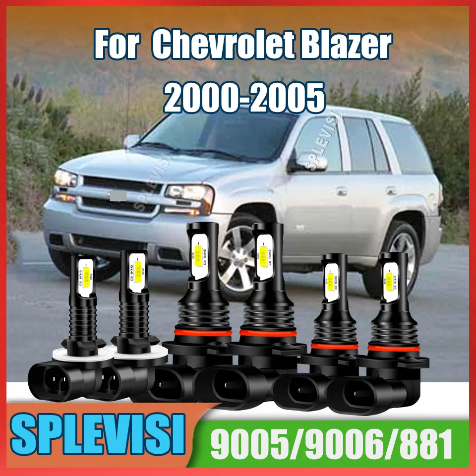 12v Car Auto LED Headlight High Low Beam Foglamp Upgrade Your Stock Bulbs For Chevrolet Blazer 2000 2001 2002 2003 2004 2005
12v Car Auto LED Headlight High Low Beam Foglamp Upgrade Your Stock Bulbs For Chevrolet Blazer 2000 2001 2002 2003 2004 2005