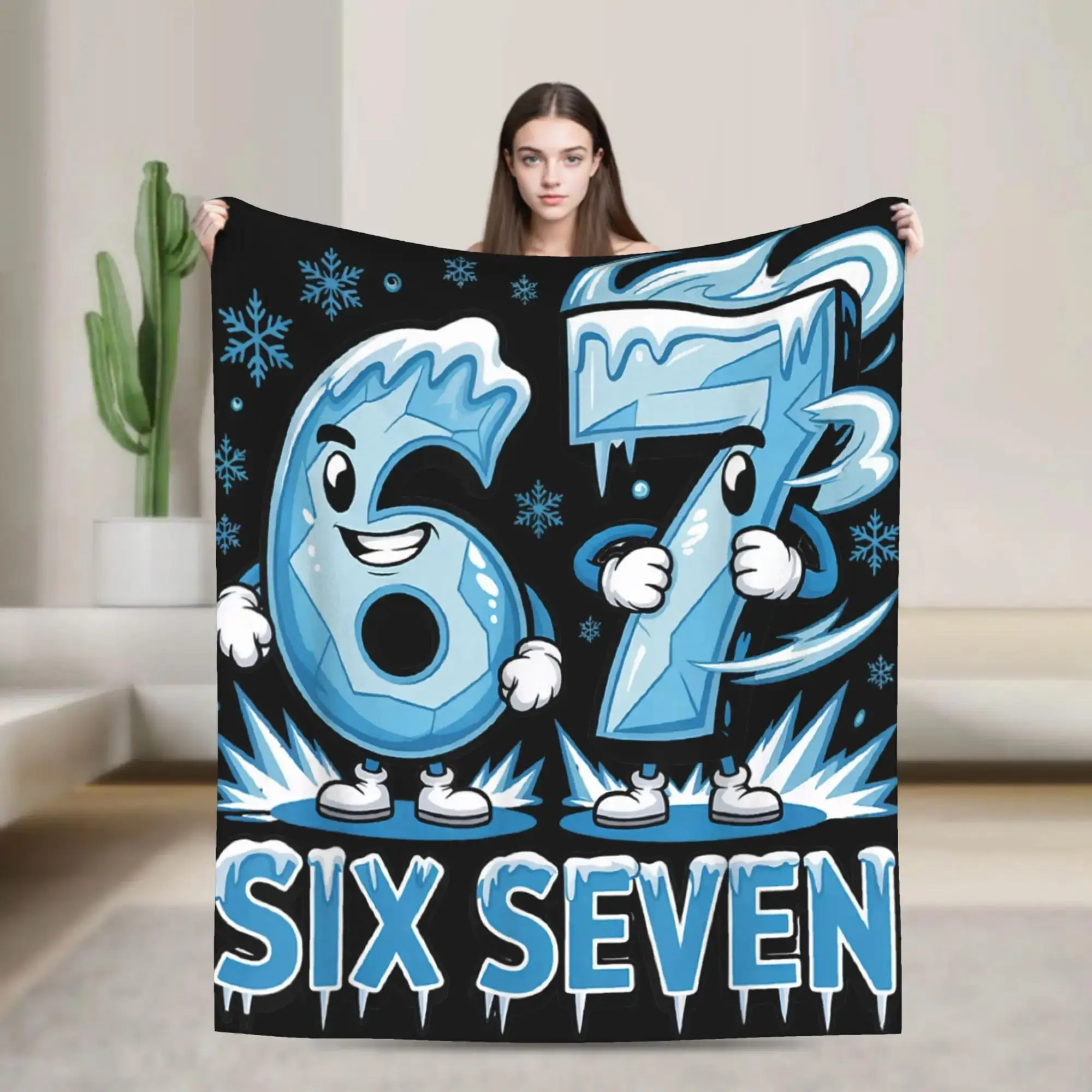 Плюшевый плед Six Seven с забавным итальянским мемом для геймеров, мягкий фланелевый плед для дивана, кресла, кровати, для детей и взрослых
Плюшевый плед Six Seven с забавным итальянским мемом для геймеров, мягкий фланелевый плед для дивана, кресла, кровати, для детей и взрослых