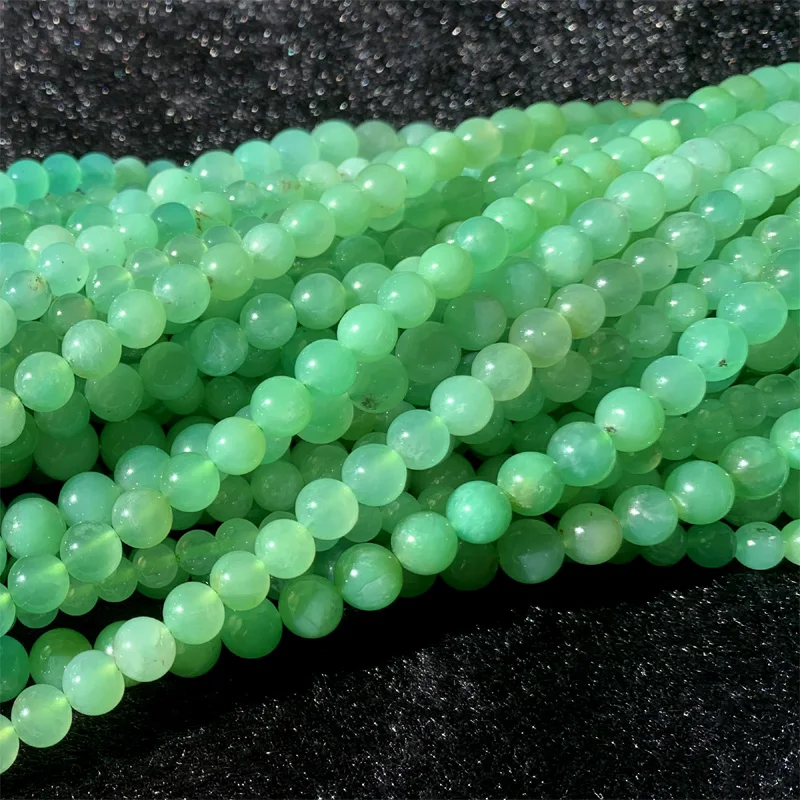 Veemake Natural Green Australia Chrysoprase Round Loose Gemstone Jewelry DIY Necklaces Bracelets Beads 06517
Veemake Natural Green Australia Chrysoprase Round Loose Gemstone Jewelry DIY Necklaces Bracelets Beads 06517