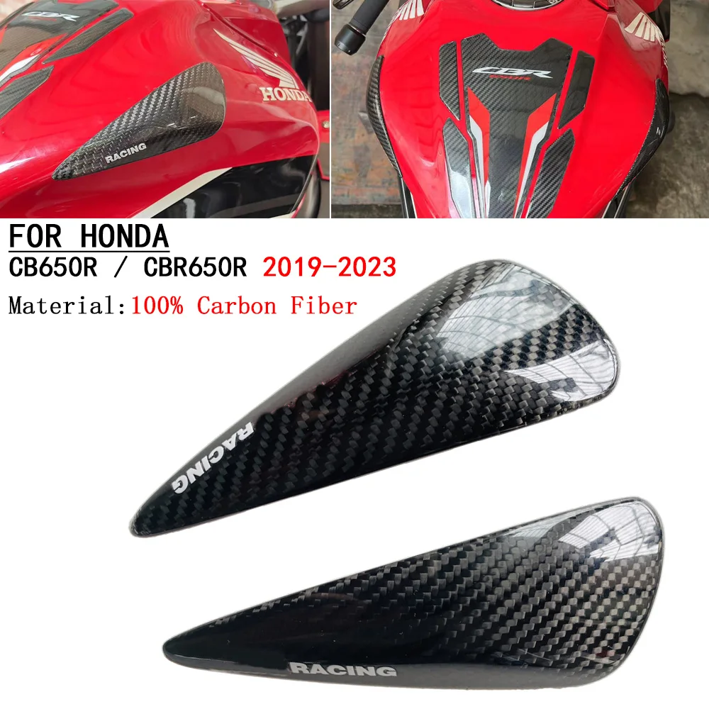 Для HONDA CBR650R CB650R 2019-2023 100% углеродное волокно, угловая декоративная крышка топливного бака, раздвижная защита топливного бака
Для HONDA CBR650R CB650R 2019-2023 100% углеродное волокно, угловая декоративная крышка топливного бака, раздвижная защита топливного бака