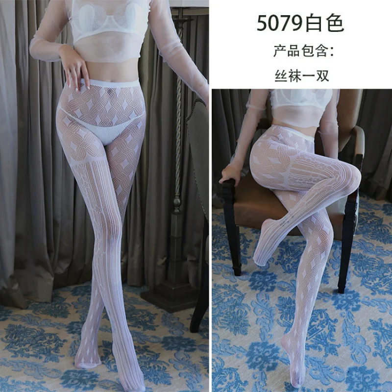 Long Night Lingerie Seduction Silk Stockings Leggings European and American Stockings Mesh Stockings Body Stockin
Long Night Lingerie Seduction Silk Stockings Leggings European and American Stockings Mesh Stockings Body Stockin