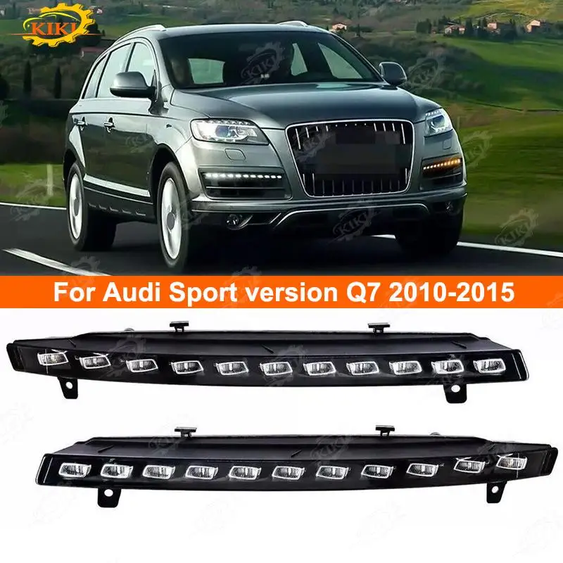 4L0953041E For Audi Sport version Q7 2010-2015 11 Lamp Beads 4L0953042E Front Bumper LED DRL Turn Signal Light No Dynamic turn
4L0953041E For Audi Sport version Q7 2010-2015 11 Lamp Beads 4L0953042E Front Bumper LED DRL Turn Signal Light No Dynamic turn