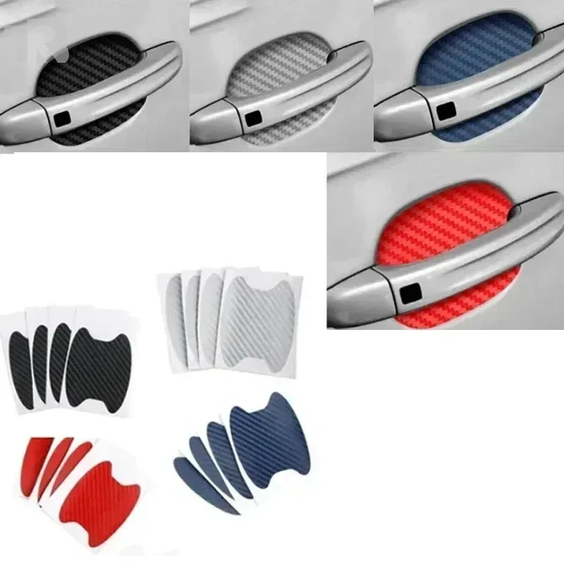 4Pcs Auto Door Sticker Carbon Fiber Scratches Resistant Cover Car Handle Protection Film Exterior Styling Car Accessories
4Pcs Auto Door Sticker Carbon Fiber Scratches Resistant Cover Car Handle Protection Film Exterior Styling Car Accessories