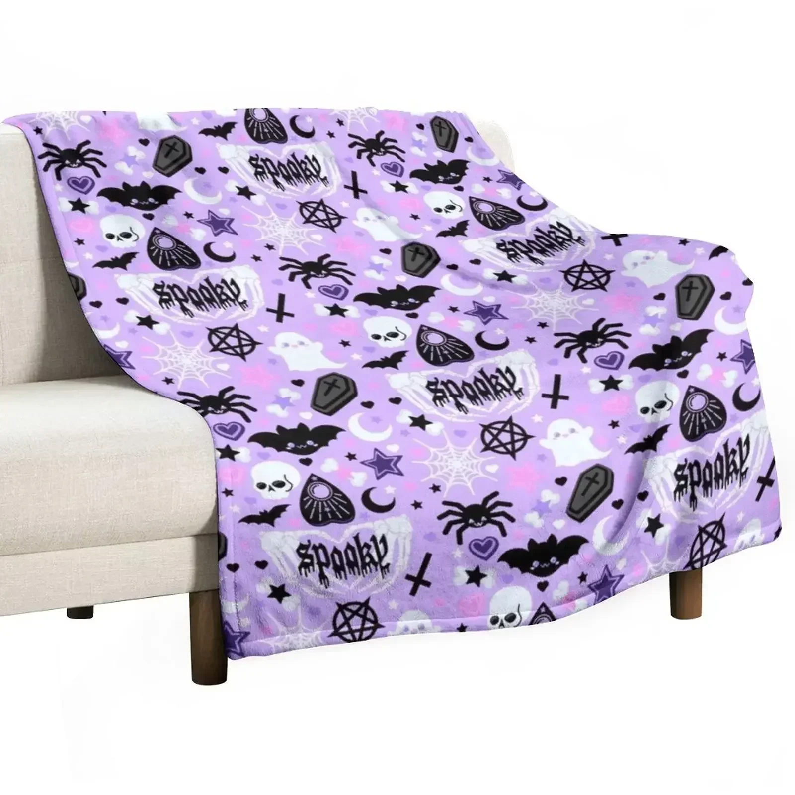 Pastel Goth Throw Blanket Lightweight Warm Blanket for Travel Camping
Pastel Goth Throw Blanket Lightweight Warm Blanket for Travel Camping