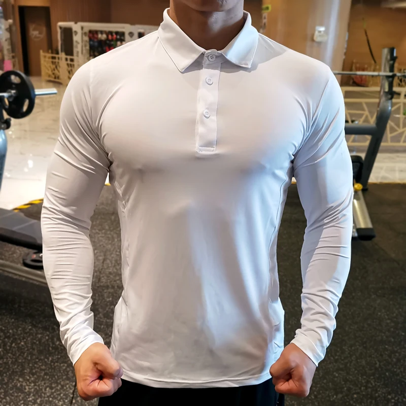 Quick Dry Running Shirt Men Bodybuilding Sport T-shirt Long Sleeve Compression Top Gym Fitness Tight Compresson Polo Jetseys
Quick Dry Running Shirt Men Bodybuilding Sport T-shirt Long Sleeve Compression Top Gym Fitness Tight Compresson Polo Jetseys
